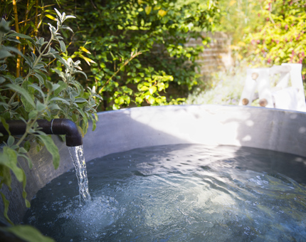 Herb House Outdoor Bath ® Amy Murrell